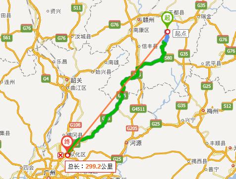 赣州到于都怎么走求解答?赣州到茅店多少公里-图1 赣州到于都怎么走求解答?赣州到茅店多少公里-图1