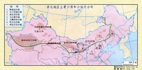 中国沙漠排名及面积?薛家湾历史最低温度是多少-图1 中国沙漠排名及面积?薛家湾历史最低温度是多少-图1