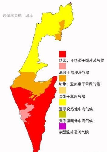 以色列气候类型？以色列一年四季气温多少度-图1