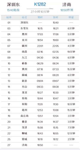 k669次列车途经站点?长春到汕头火车票价格多少-图2 k669次列车途经站点?长春到汕头火车票价格多少-图2
