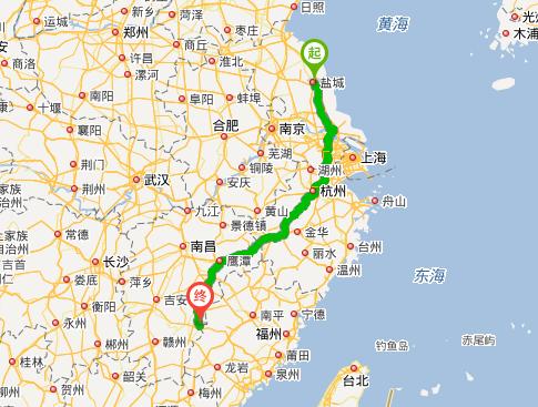 深圳到杭州中途经过哪些地方?秀山到赣州有多少公里-图2 深圳到杭州中途经过哪些地方?秀山到赣州有多少公里-图2