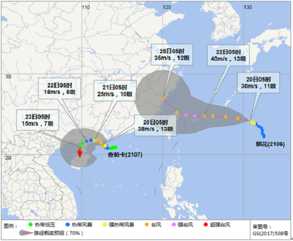 为什么海南省一年最少有20多次台风呢?海南2020共有多少个台风-图3 为什么海南省一年最少有20多次台风呢?海南2020共有多少个台风-图3