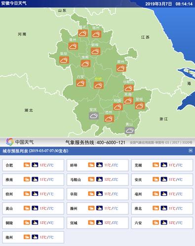 中国安徽天气最热是多少度?安徽省的气温是多少度-图2 中国安徽天气最热是多少度?安徽省的气温是多少度-图2