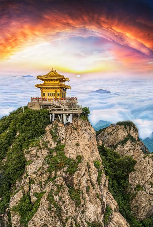 九月份老君山看日出冷吗？老君山现在的温度有多少-图3