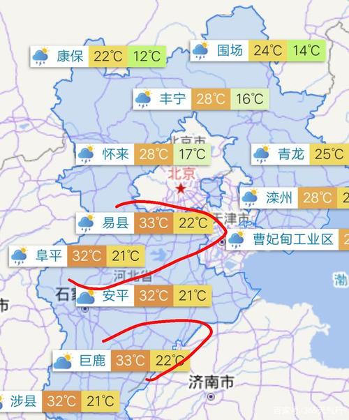河北和山西温度差多少？河北今天温度多少度-图3