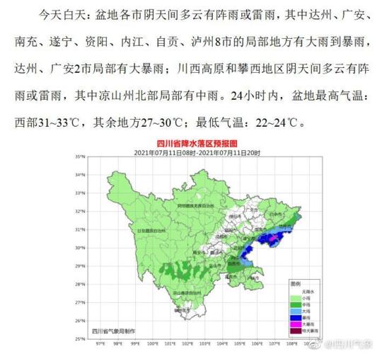 四川达州年平均降雨量是多少毫米?达州四五六月气温一般多少-图1 四川达州年平均降雨量是多少毫米?达州四五六月气温一般多少-图1