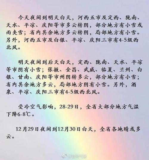 2021年冬天预计甘肃最低温度是多少?甘肃最低温多少度-图3 2021年冬天预计甘肃最低温度是多少?甘肃最低温多少度-图3