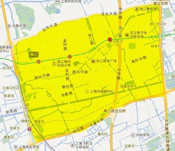 上海张江属于哪个区?上海站到浦东张江镇有多少公里-图2 上海张江属于哪个区?上海站到浦东张江镇有多少公里-图2