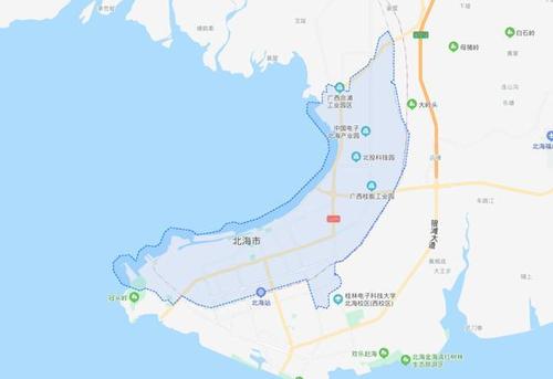 北海市海城区与银海区分界?海城市到北海市途径多少城市-图1 北海市海城区与银海区分界?海城市到北海市途径多少城市-图1