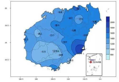 海南几月份降水量最多?海口全年降雨多少天-图1 海南几月份降水量最多?海口全年降雨多少天-图1