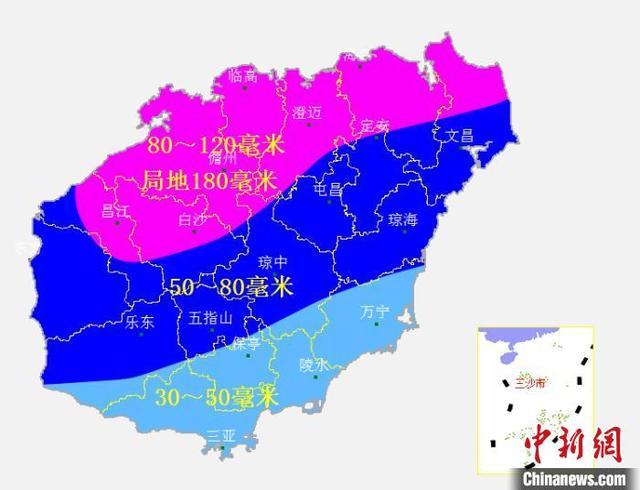 海南几月份降水量最多?海口全年降雨多少天-图3 海南几月份降水量最多?海口全年降雨多少天-图3