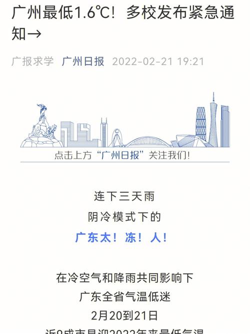 广州历史最冷的一年?广州最冷的地方是多少-图2 广州历史最冷的一年?广州最冷的地方是多少-图2