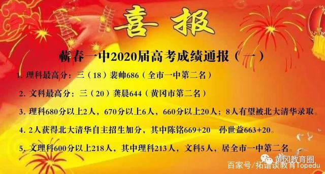 蕲春三中2023高考喜报？蕲春多少年历史-图1