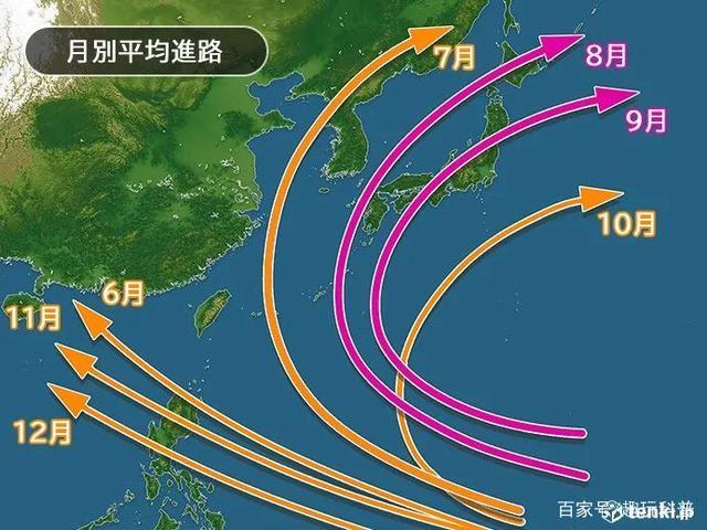 为什么台风都是由南向北?台风出现在多少纬度-图1 为什么台风都是由南向北?台风出现在多少纬度-图1