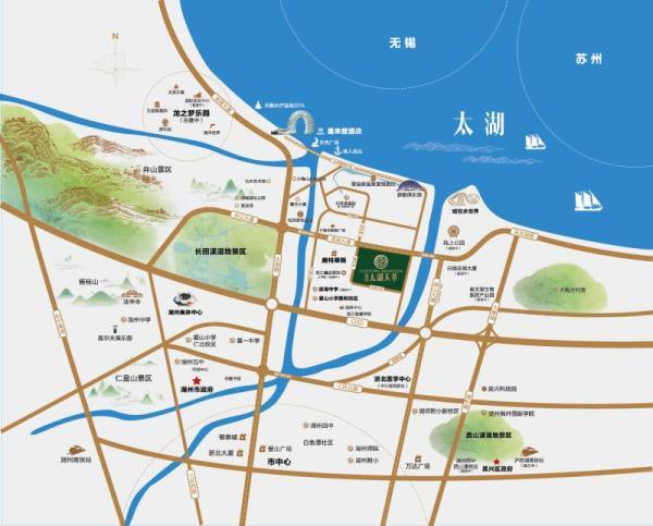 湖州太湖旅游度假区的区域位置?渔山距杭州有多少公里-图2 湖州太湖旅游度假区的区域位置?渔山距杭州有多少公里-图2