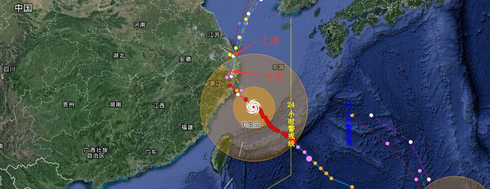 台风灿鸿什么时候登陆上海?台风灿鸿最强多少级-图1 台风灿鸿什么时候登陆上海?台风灿鸿最强多少级-图1