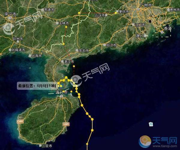 历年登陆过珠海的台风有几次?昨晚珠海台风多少级-图1 历年登陆过珠海的台风有几次?昨晚珠海台风多少级-图1