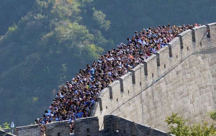 2019年国庆长城旅游客流量?2019国庆现场有多少人参加-图1 2019年国庆长城旅游客流量?2019国庆现场有多少人参加-图1