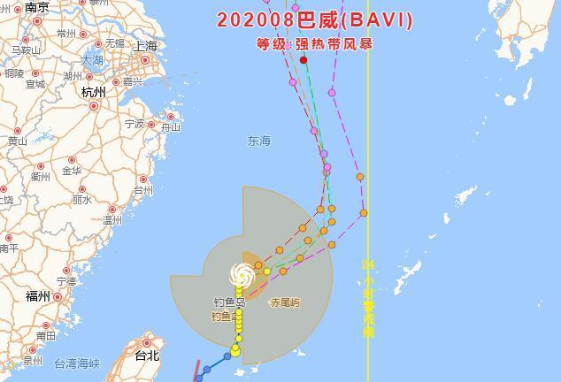 2020年8月的新闻有哪些简短的?现在的巴威台风多少级了-图1 2020年8月的新闻有哪些简短的?现在的巴威台风多少级了-图1