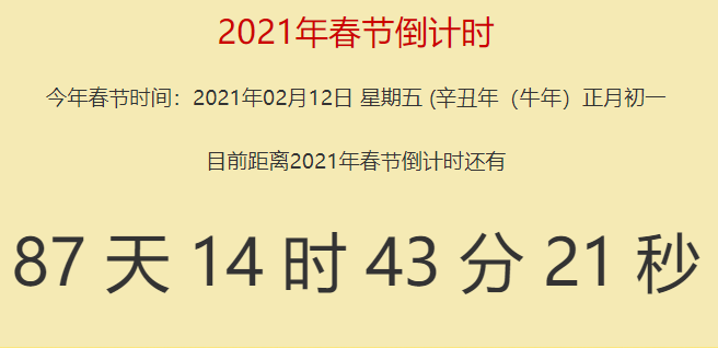 2021春节气温大概是多少度?2021年春节会有多少度-图2 2021春节气温大概是多少度?2021年春节会有多少度-图2