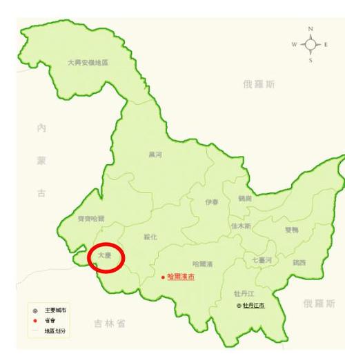 大庆在中国的什么部?绥化到天增镇多少公里-图1 大庆在中国的什么部?绥化到天增镇多少公里-图1