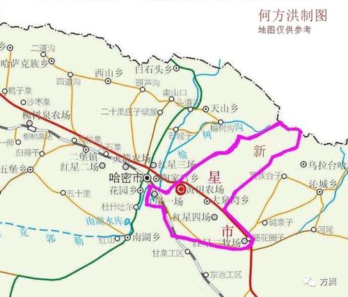 哈密是农几师?新疆有多少个兵团地图-图1 哈密是农几师?新疆有多少个兵团地图-图1