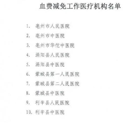亳州华佗中医院低保住院报销比例?亳州新农合在合肥报销比例多少-图1 亳州华佗中医院低保住院报销比例?亳州新农合在合肥报销比例多少-图1