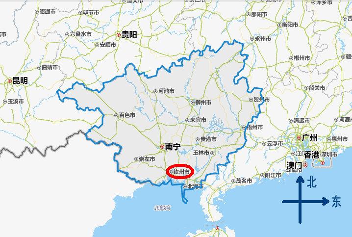 广西北部和东部是那几个地方?广西桂林兴安县的经纬度是多少-图1 广西北部和东部是那几个地方?广西桂林兴安县的经纬度是多少-图1