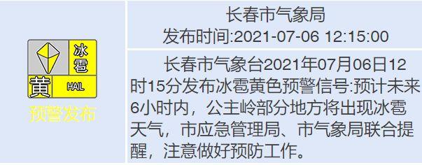 长春近几天有冰雹吗?长春今天的天气是多少-图1 长春近几天有冰雹吗?长春今天的天气是多少-图1