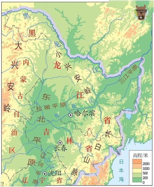 东北平原平均海拔？东北平均海拔多少米-图2