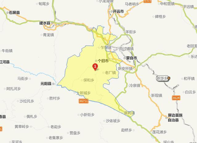 云南s212起止点?个旧到鸡街镇多少公里-图2 云南s212起止点?个旧到鸡街镇多少公里-图2