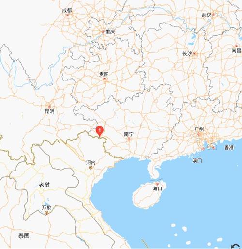 靖西离越南有多远?昆明至旧州多少公里-图1 靖西离越南有多远?昆明至旧州多少公里-图1