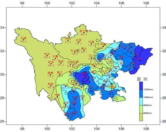 四川历年降水量?四川的降水量是多少-图1 四川历年降水量?四川的降水量是多少-图1