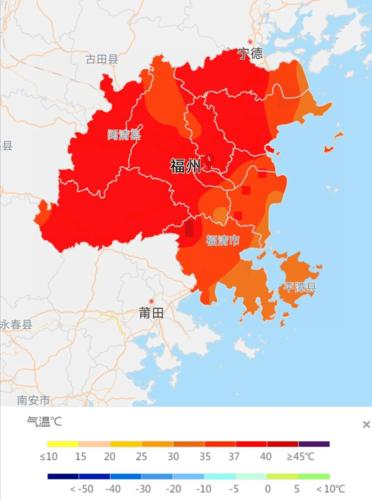 福州往年夏天最高温度是多少?福州温度最高多少度-图3 福州往年夏天最高温度是多少?福州温度最高多少度-图3