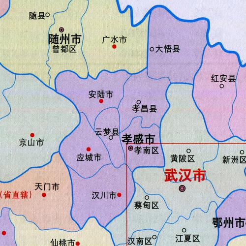 湖北孝感有哪些县?湖北孝感现在多少度-图1 湖北孝感有哪些县?湖北孝感现在多少度-图1