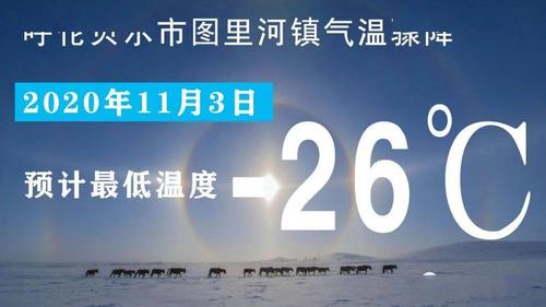内蒙古根河零下多少度?牙克石温度最低是多少-图2 内蒙古根河零下多少度?牙克石温度最低是多少-图2