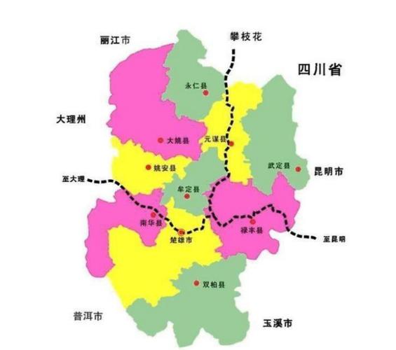 楚雄市15个乡镇是哪些?楚雄苍岭到大理多少公里-图2 楚雄市15个乡镇是哪些?楚雄苍岭到大理多少公里-图2