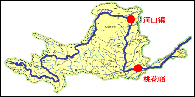 黄河以什么分界?积石峡海拔多少-图3 黄河以什么分界?积石峡海拔多少-图3
