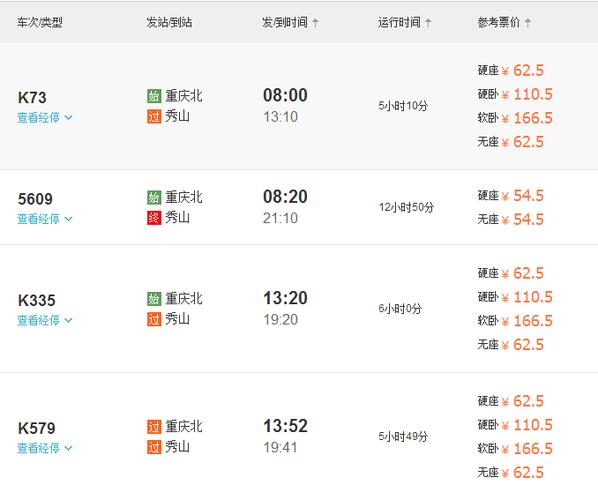 贵州沿河官舟到秀山火车站的客运班车最早什么时间能到?官舟到沿河多少公里-图1 贵州沿河官舟到秀山火车站的客运班车最早什么时间能到?官舟到沿河多少公里-图1