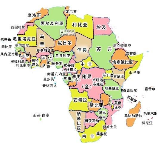 非洲有多少陆地面积?非洲领土多少-图2 非洲有多少陆地面积?非洲领土多少-图2