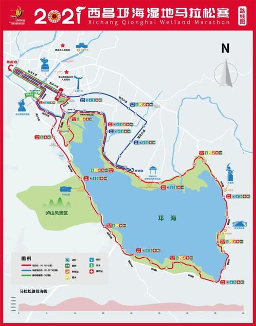 绕邛海湖一圈是几公里?绕邛海跑一圈多少公里-图1 绕邛海湖一圈是几公里?绕邛海跑一圈多少公里-图1