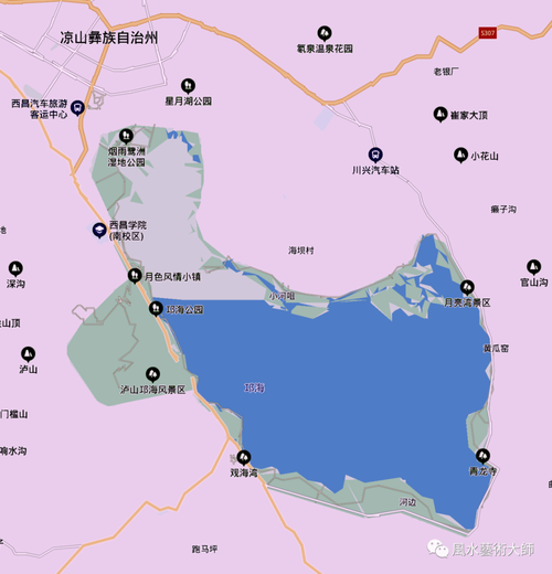 绕邛海湖一圈是几公里?绕邛海跑一圈多少公里-图3 绕邛海湖一圈是几公里?绕邛海跑一圈多少公里-图3