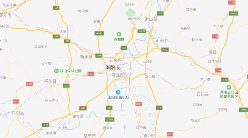 湖南省衡阳市一共有几个区、几个镇?衡阳市多少区-图2 湖南省衡阳市一共有几个区、几个镇?衡阳市多少区-图2