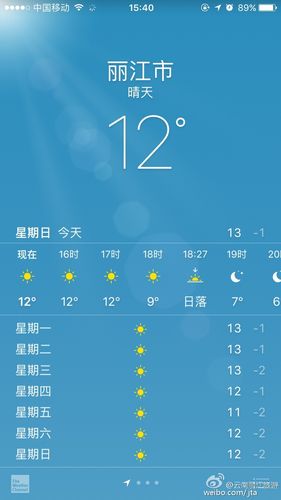 7月份丽江天气怎么样?丽江7月份温度是多少-图1 7月份丽江天气怎么样?丽江7月份温度是多少-图1