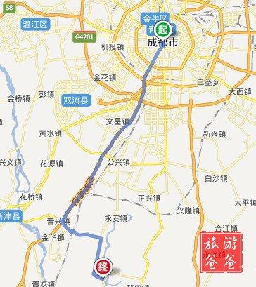 黄龙溪最佳路线？四川彭山4月温度多少-图1