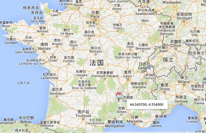 法国的纬度多少?法国东南部东经北纬多少度-图1 法国的纬度多少?法国东南部东经北纬多少度-图1