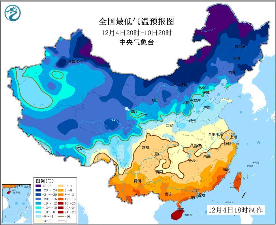 一年中几时气温最高几时气温最低?气温达到多少度才即将入冬-图2 一年中几时气温最高几时气温最低?气温达到多少度才即将入冬-图2
