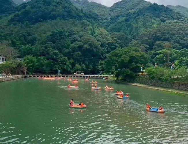 八乡山漂流与龙鲸河漂流哪个好些？梅州至大青溪镇多少公里-图2