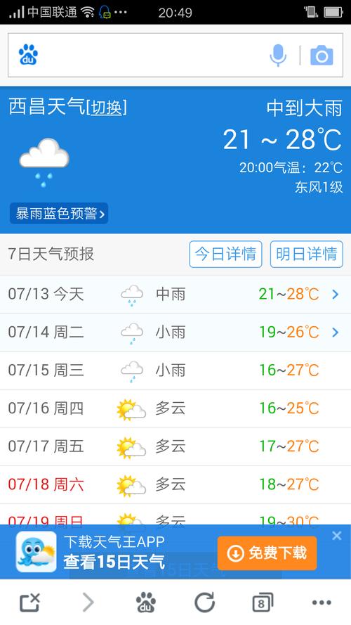 7月西昌热吗?西昌年平均温度是多少-图1 7月西昌热吗?西昌年平均温度是多少-图1