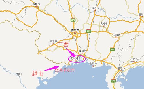 广西防城港离东兴多远?港口防城港多少公里-图1 广西防城港离东兴多远?港口防城港多少公里-图1